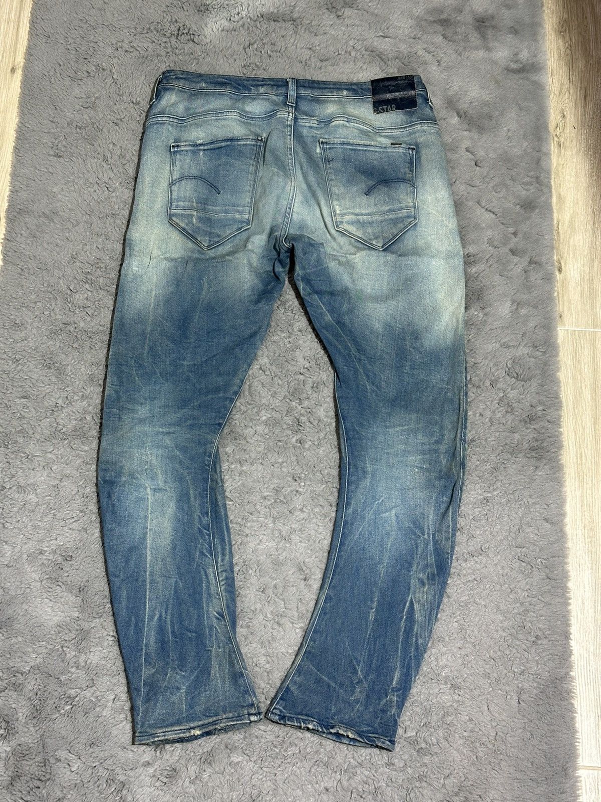 G-Star Vintage G-Star RAW "3301" Distressed Denim Size US 30 / EU 46 - 1 Thumbnail