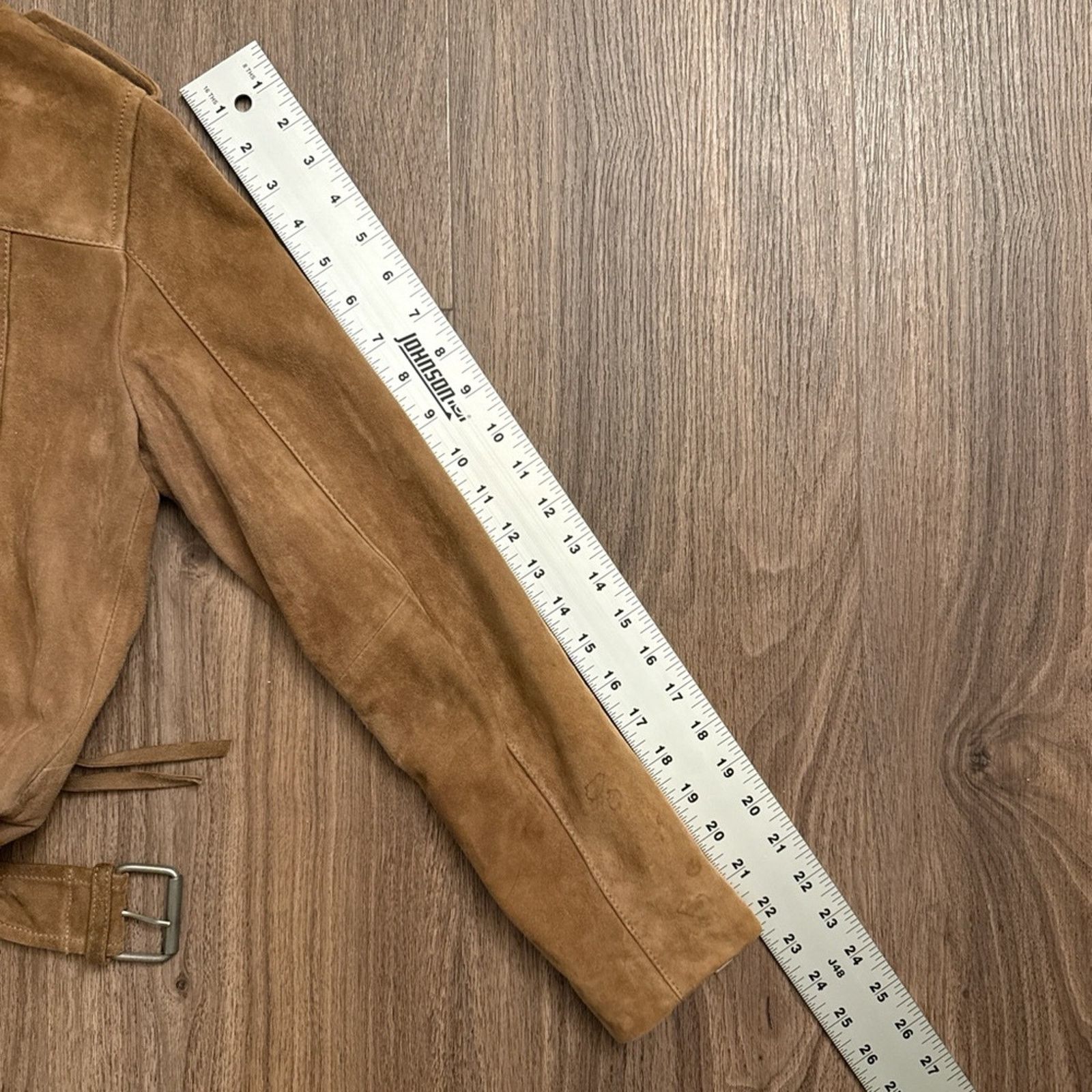 Allsaints All Saints Brown Suede Leather motorcycle Jacket size 2 Size XS / US 0-2 / IT 36-38 - 7 Thumbnail