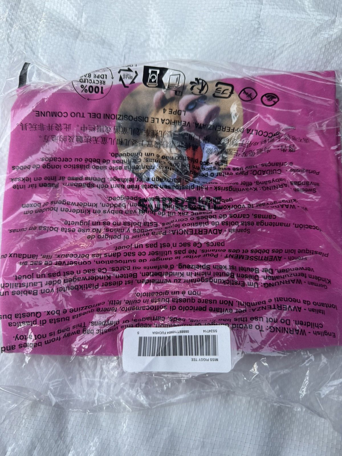 Supreme Miss Piggy Tee Size US S / EU 44-46 / 1 - 3 Thumbnail