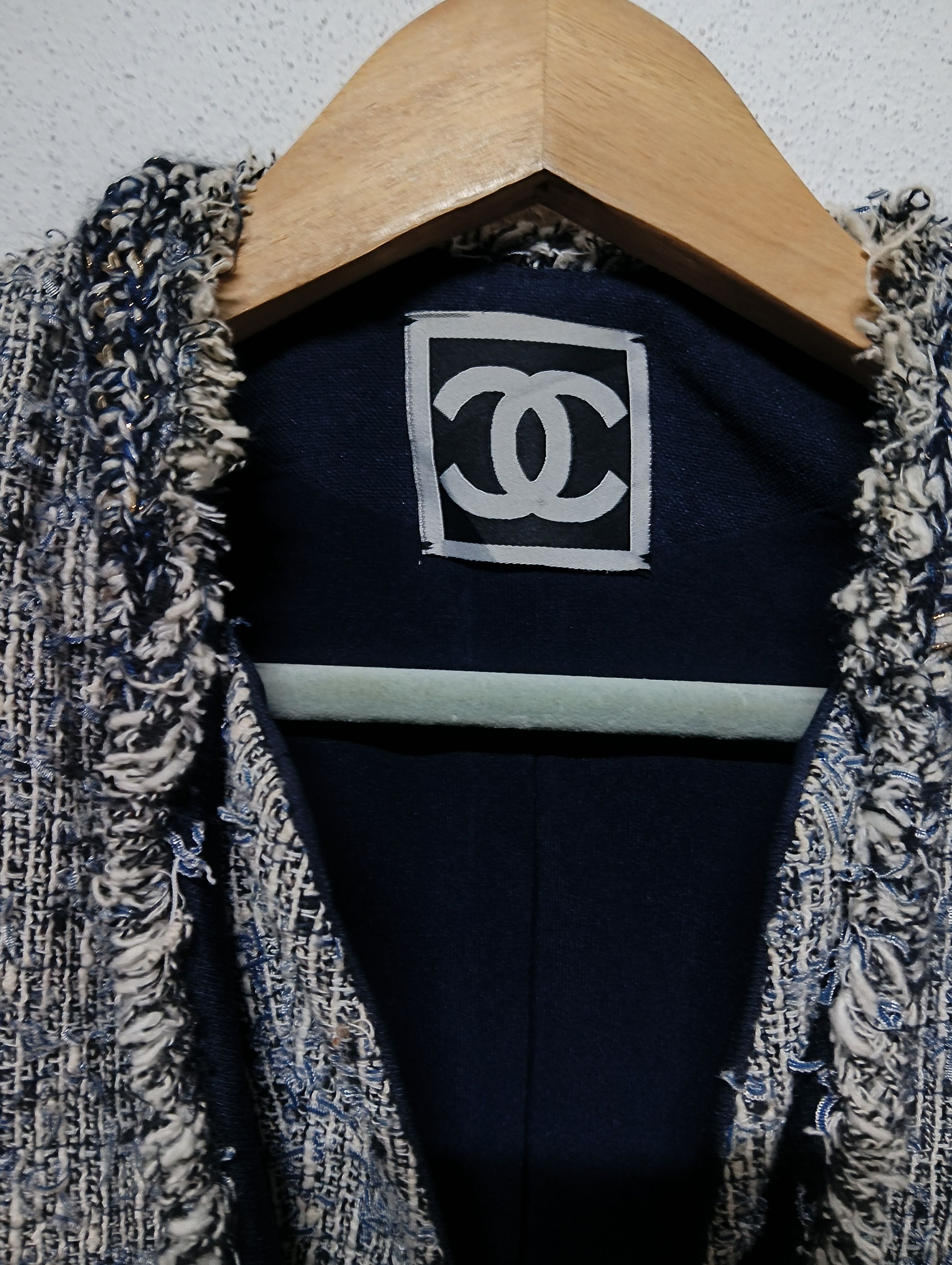 Designer × Japanese Brand Time tweed coat women inspired chanel Size S / US 4 / IT 40 - 6 Thumbnail