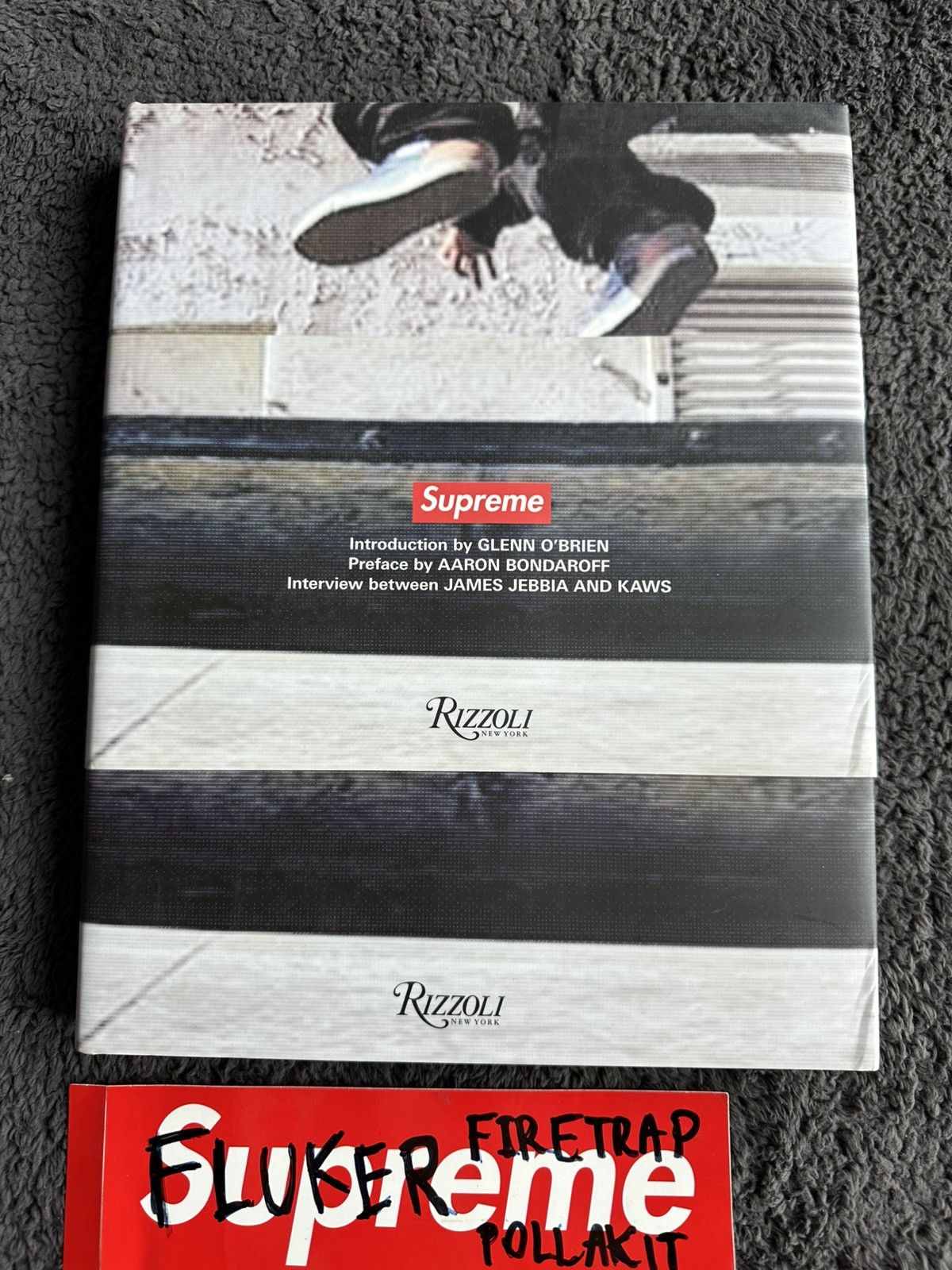 Supreme Rizzoli book a hardcover monograph by Rizzoli