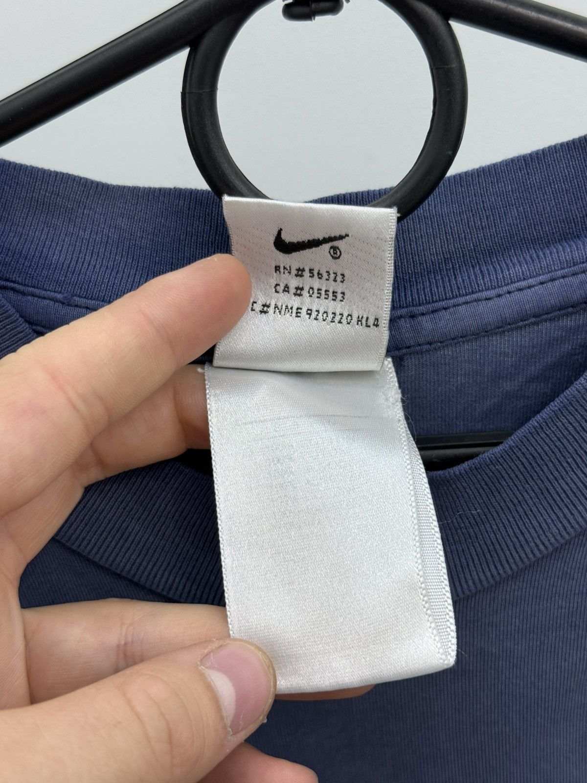 Nike × Vintage Vintage Faded 90s Nike Challenge Court Tennis Big Logo Tee Size US M / EU 48-50 / 2 - 4 Thumbnail