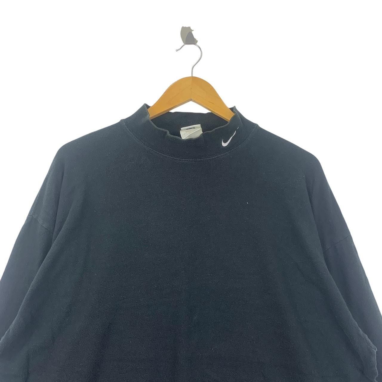 Vintage Vintage 90’ NIKE GREY TAG Embroidered Logo Tee Shirt Top Size US L / EU 52-54 / 3 - 2 Thumbnail