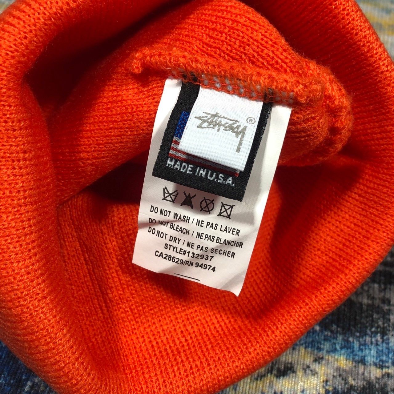 Stussy × Vintage Stussy FA19 SS-LINK Cuff Beanie Size ONE SIZE - 4 Thumbnail