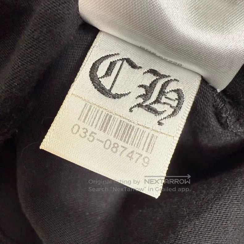 Chrome Hearts CHROME HEARTS Size M Black and yellow logo long-sleeve shir Size US M / EU 48-50 / 2 - 5 Thumbnail