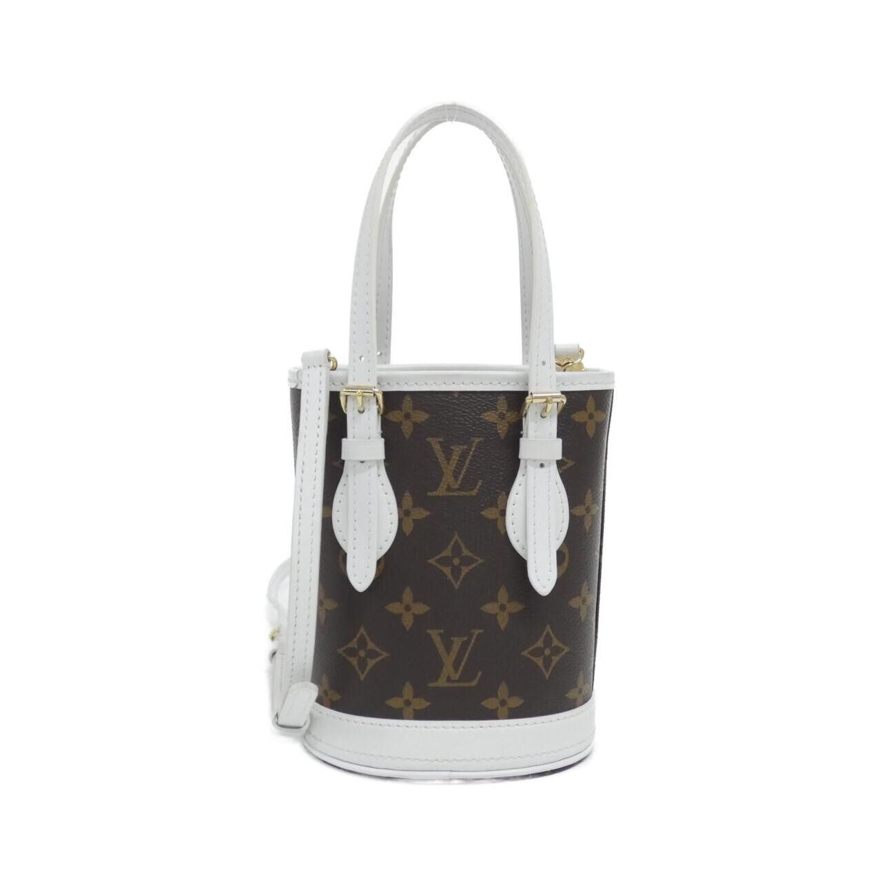 Louis Vuitton Louis Vuitton Louis Vuitton LV Match Monogram Coated Canvas Bucket Bag Textile Crossbody Bag M81489 DUTY FREE for USA Size ONE SIZE - 1 Thumbnail