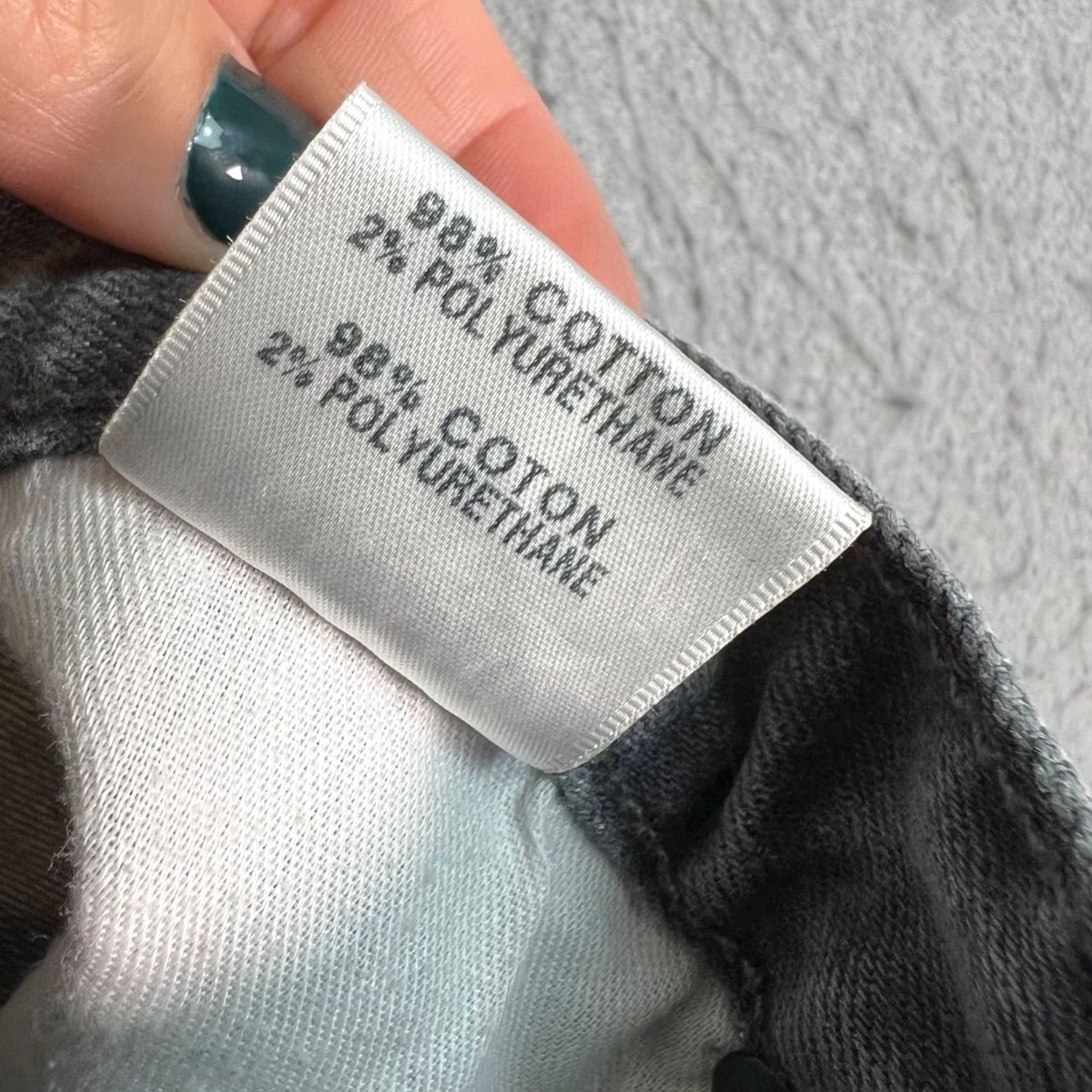 J Brand J Brand Jeans Mens 29 Tyler Tapered Leg Grey Cotton Blend Denim Shirt? Size US 29 - 6 Thumbnail