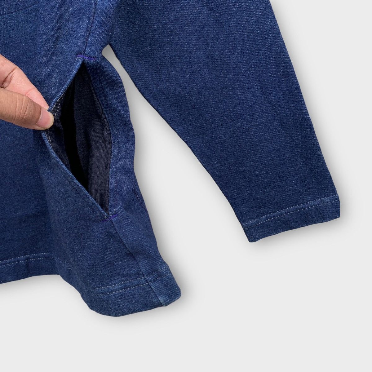 Blue Blue Japan × Indigo × Vintage Vintage Blue Blue Japan Sweatshirt Size M / US 6-8 / IT 42-44 - 8 Thumbnail