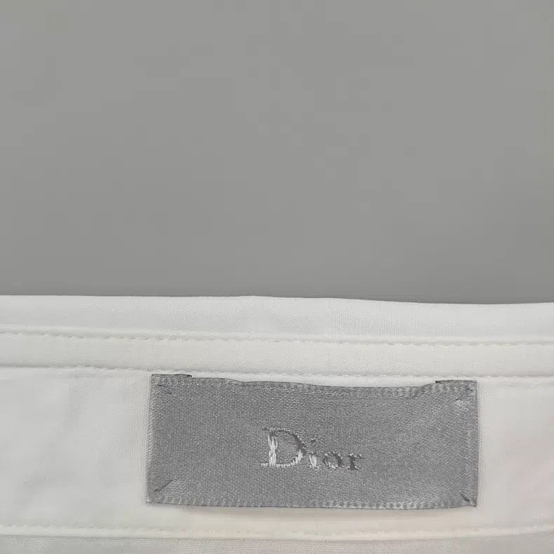 Dior Dior White leather logo shirt Size US XXS / EU 40 - 5 Thumbnail