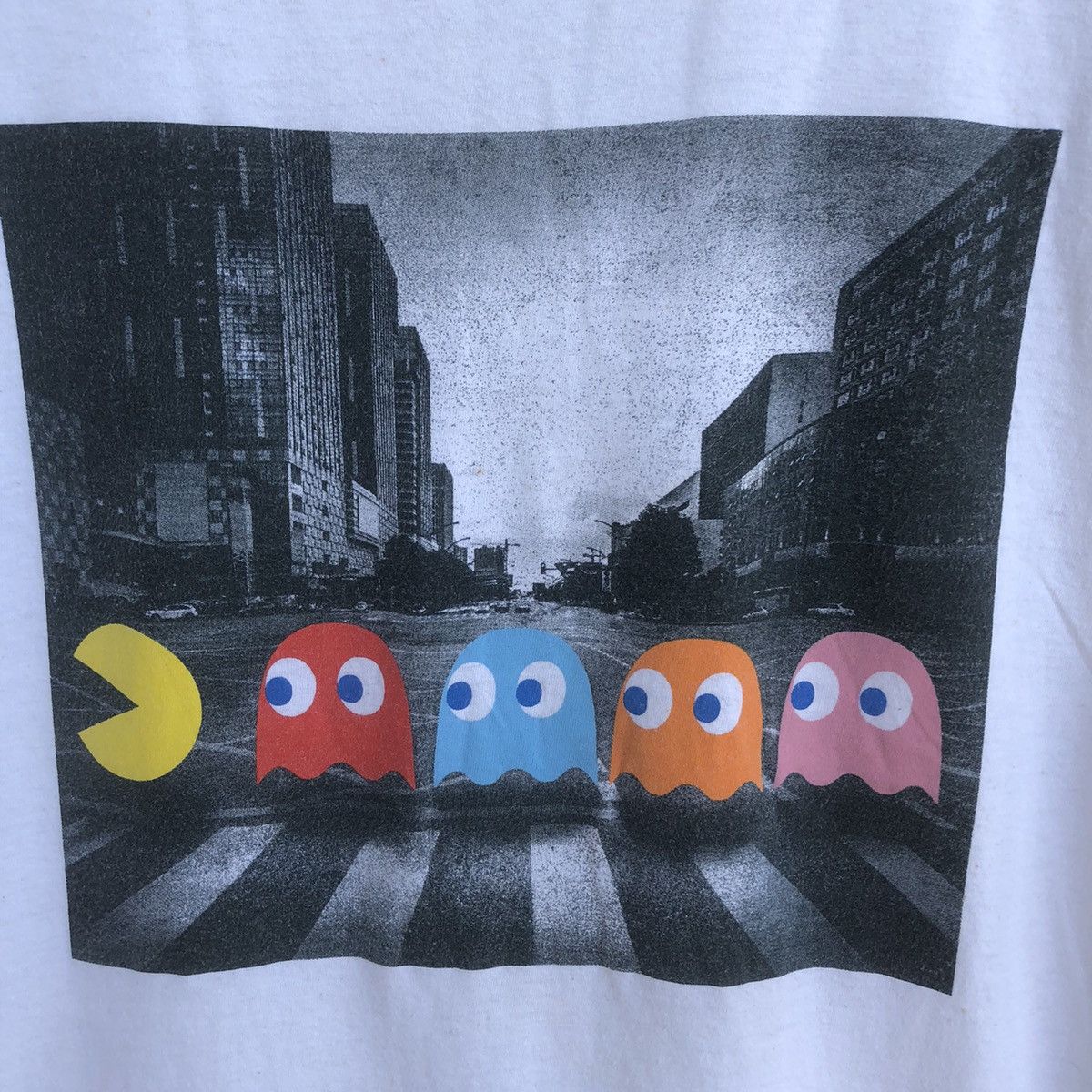 Anime × The Game Pac Man Parody Walk In Juction Shirt Size US S / EU 44-46 / 1 - 2 Thumbnail