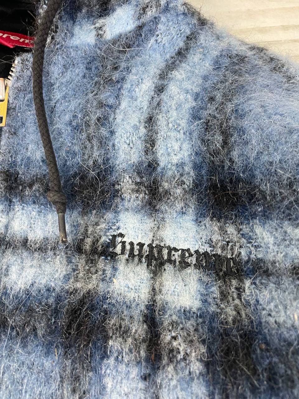 Supreme Supreme PLAID WOOL HOODED JACKET Mohair Size US S / EU 44-46 / 1 - 6 Thumbnail