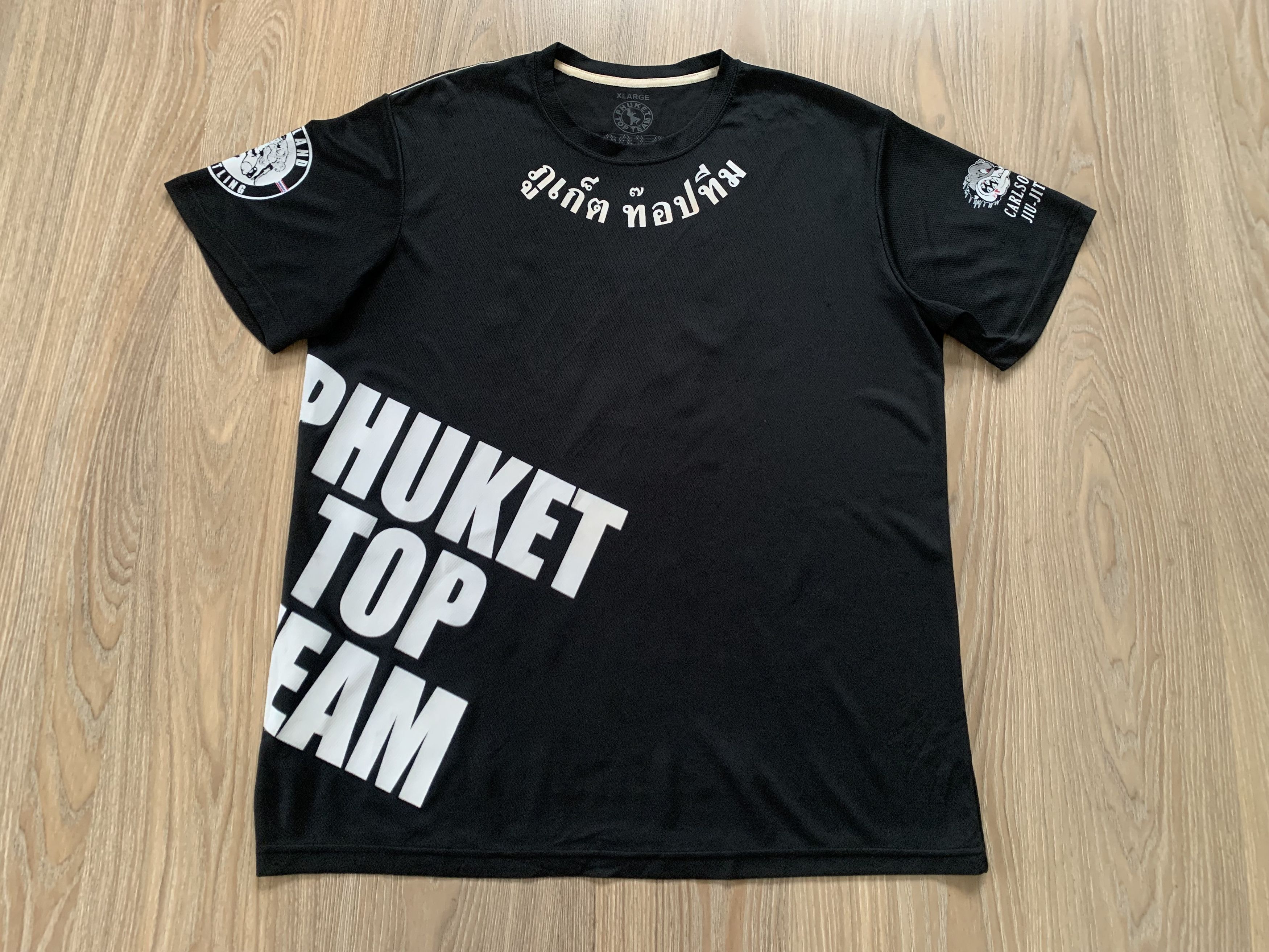 Other Phuket Top Team MMA Black Training T-Shirt Size US XL / EU 56 / 4 - 2 Thumbnail