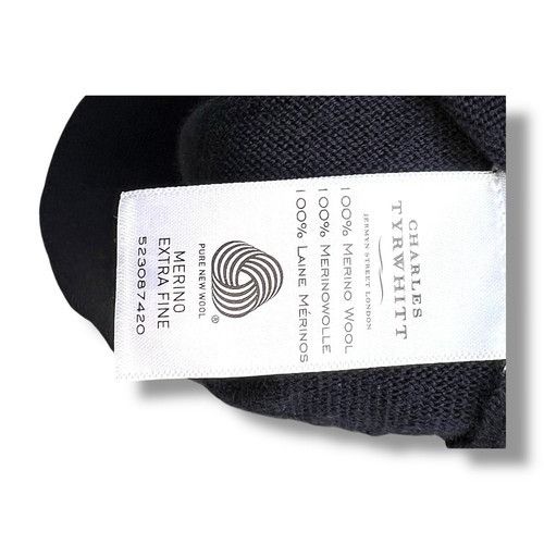 Charles Tyrwhitt CHARLES TYRWHITT Jerkyn Street London Size Medium Navy Blue Size US M / EU 48-50 / 2 - 5 Thumbnail