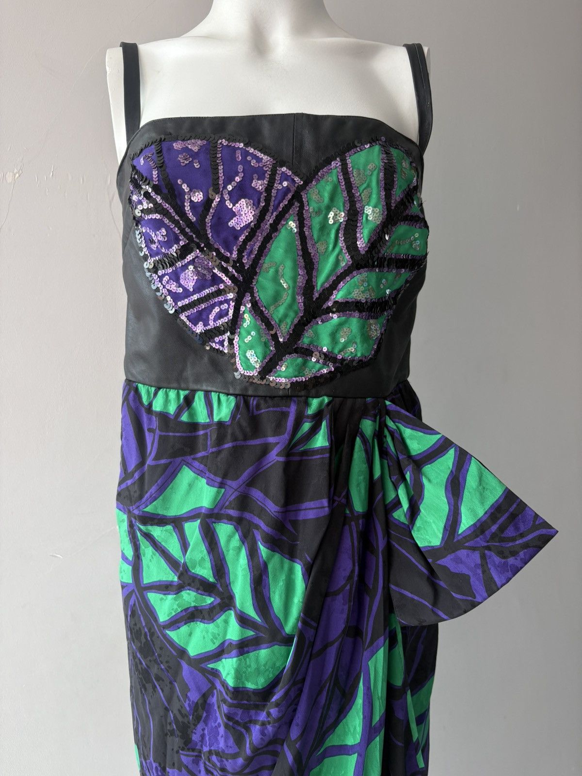 Vintage 90’s vakko dress Size XL / US 12-14 / IT 48-50 - 10 Thumbnail