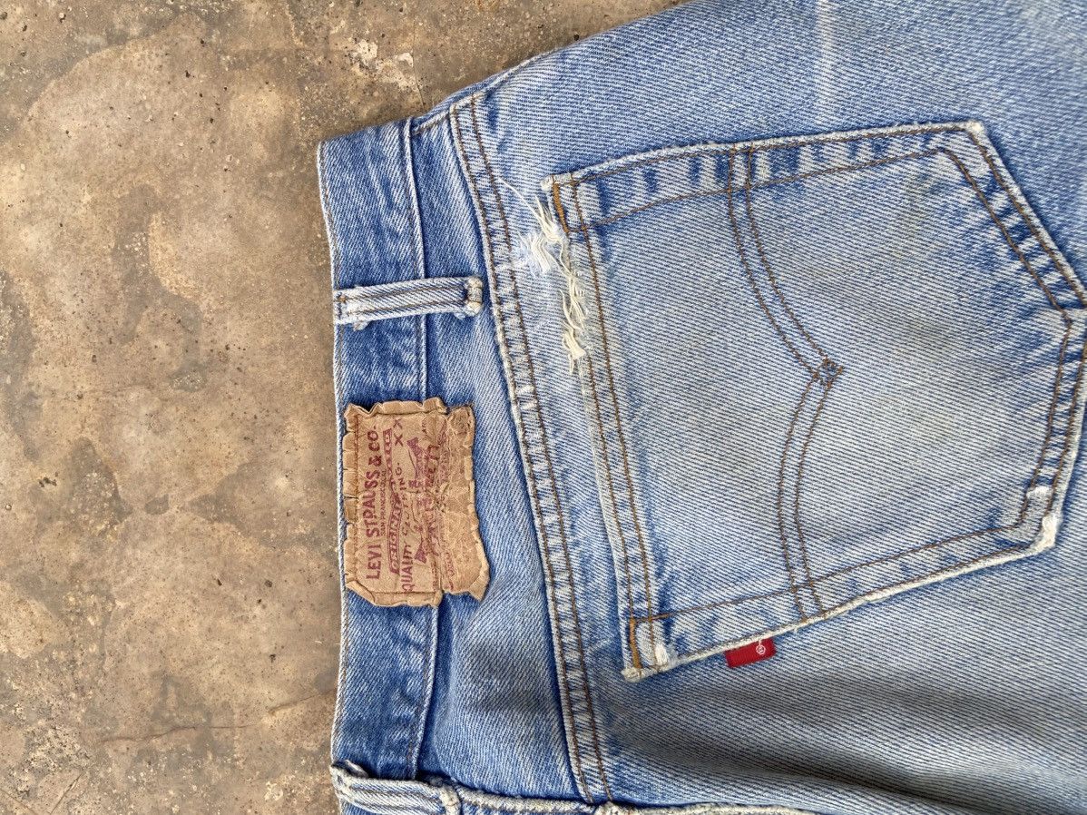 Levi's Vintage Levis 501 Distressed Pant Size US 35 - 7 Thumbnail