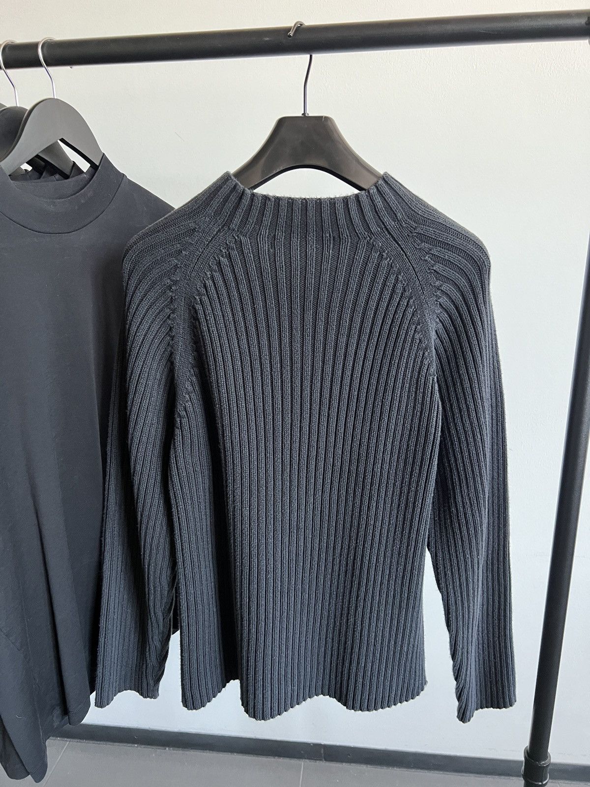 Other Vintage Fisherman Heavy Cable Knit Blank Black Sweater Size US M / EU 48-50 / 2 - 3 Thumbnail