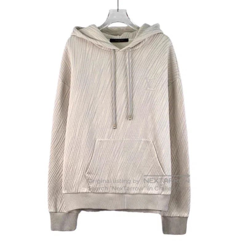Louis Vuitton Louis Vuitton 25 apricot twill logo jacquard cotton hooded Size US XXL / EU 58 / 5 - 1 Thumbnail