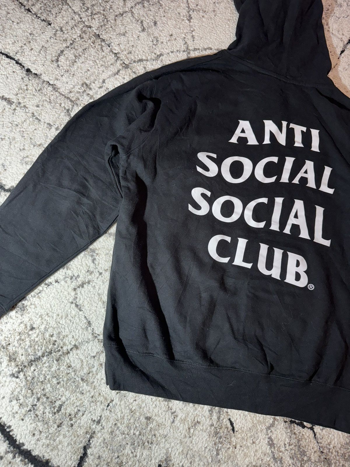 Anti Social Social Club ASSC Anti Social Social Club Hoodie Black Streetwear Large Size US L / EU 52-54 / 3 - 13 Thumbnail