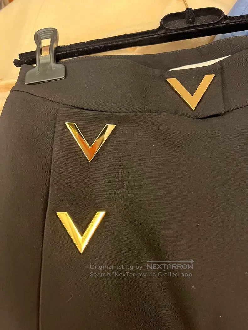 Valentino Valentino Black culottes Size 26" / US 2 / IT 38 - 3 Thumbnail