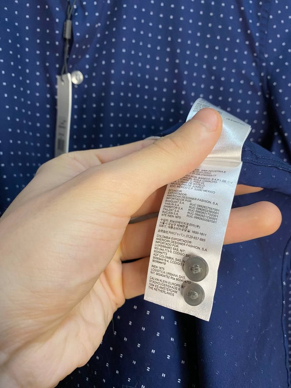 Calvin Klein SALE! Calvin Klein Shirt New With Tags Size US S / EU 44-46 / 1 - 13 Thumbnail