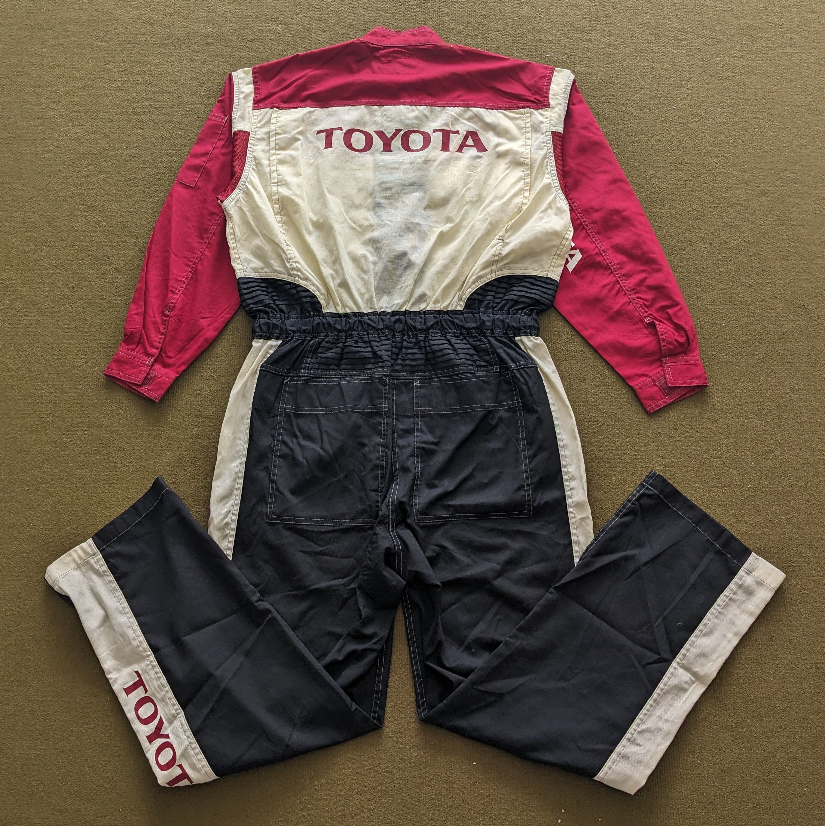 Other Vintage TOYOTA Racing Team Workwear Coverall Jacket Size US L / EU 52-54 / 3 - 1 Thumbnail