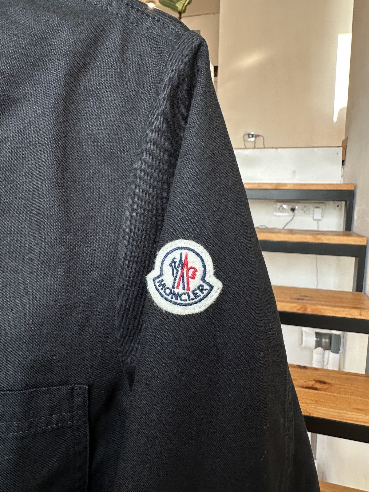Moncler Moncler Black Over Shirt Jacket Men’s 2 Size US M / EU 48-50 / 2 - 8 Thumbnail