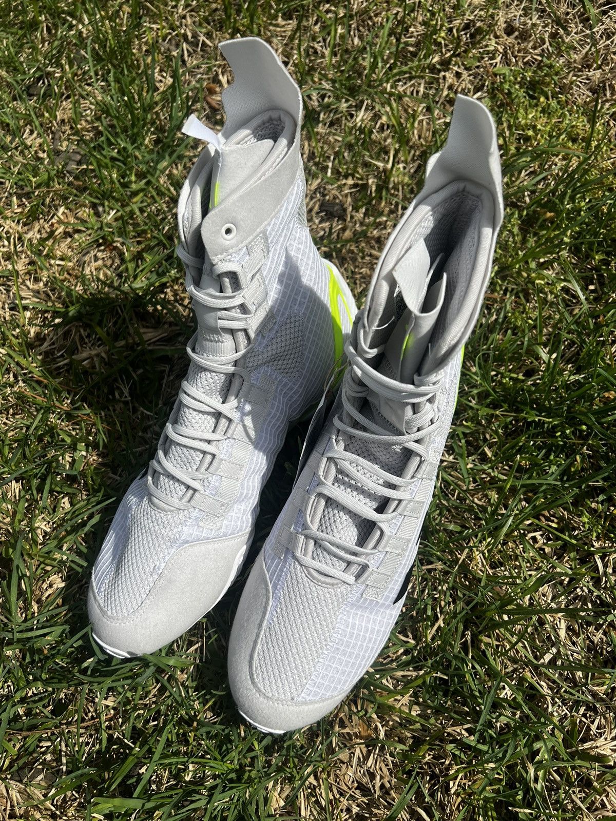 Adidas NEW Adidas Speedex 23 size 7.5 Mens Boxing Shoes Boots White Size US 7.5 / EU 40-41 - 7 Thumbnail