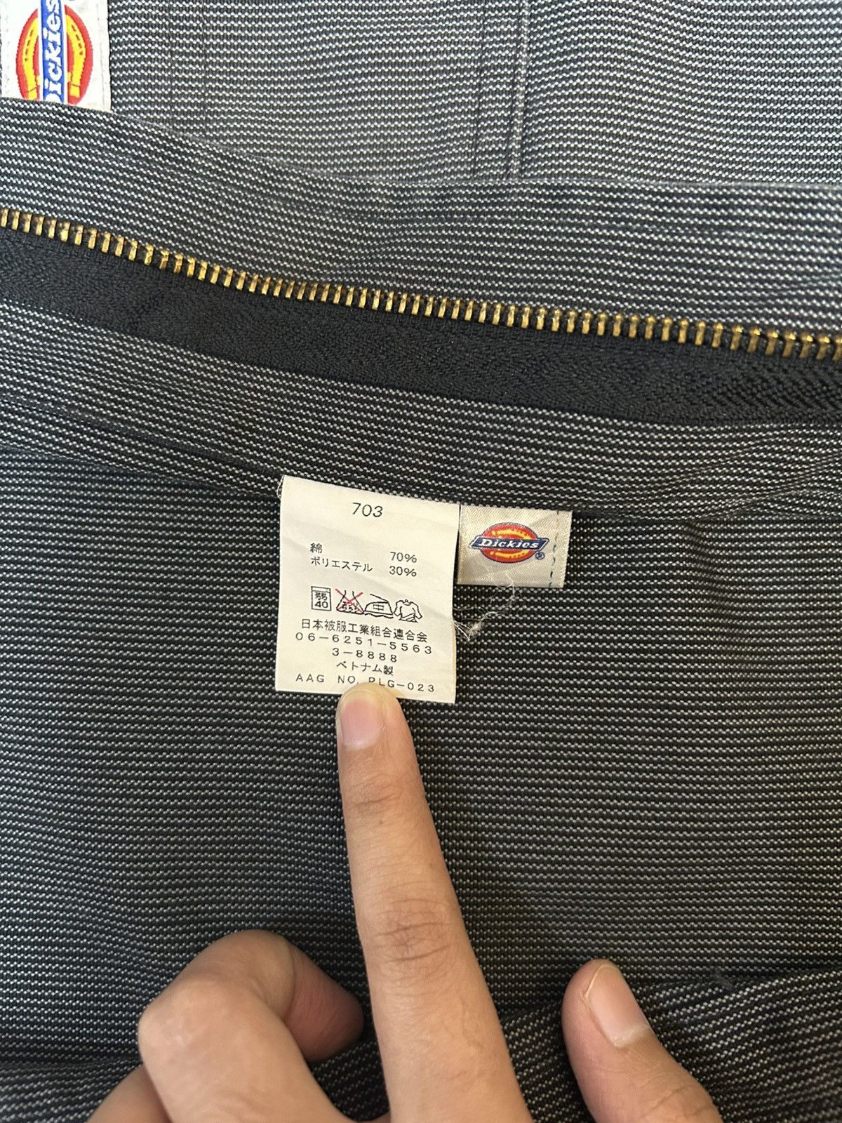 Dickies × Vintage VINTAGE DICKIES WORKERS STRIPE OVERALL Size US 37 - 8 Thumbnail