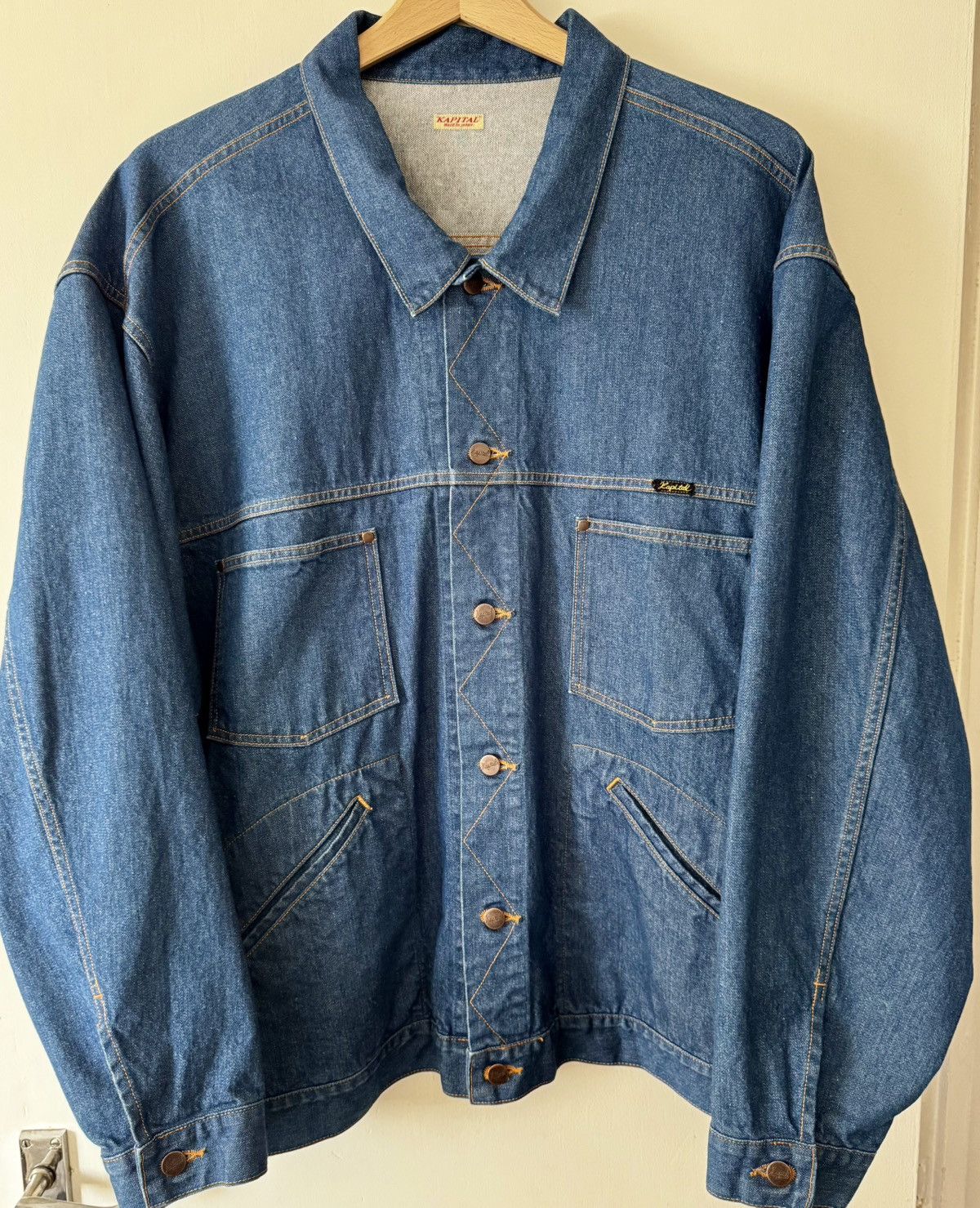 Kapital Kapital’s Katsuragi Big G Jean Jacket OS Size US XL / EU 56 / 4 - 2 Thumbnail
