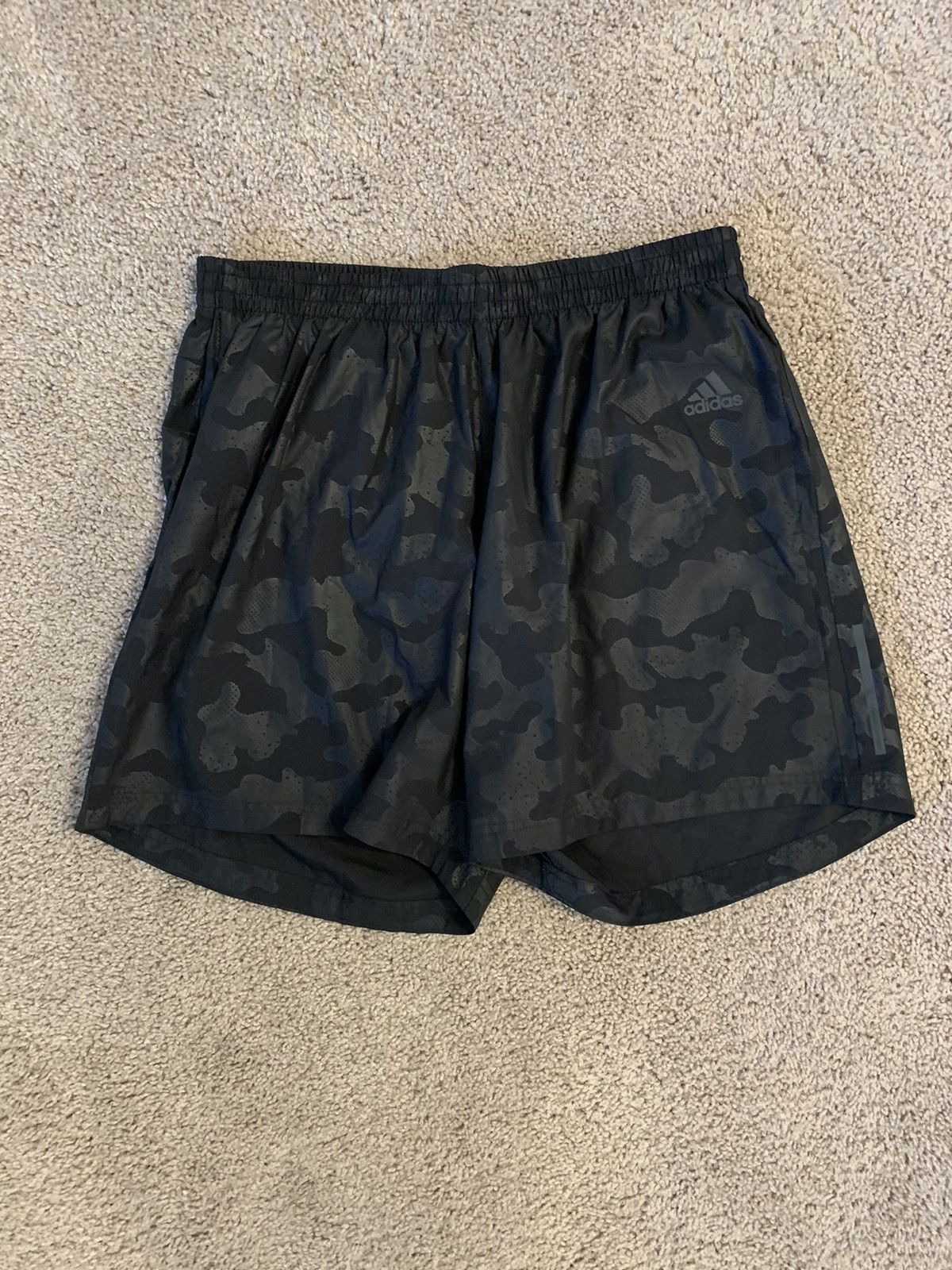Adidas × MNML × Y-3 NWT ADIDAS 3M BLACK NITE CAMOUFLAGE 7” SWIM TRUNK SHORTS Size US 32 / EU 48 - 1 Thumbnail