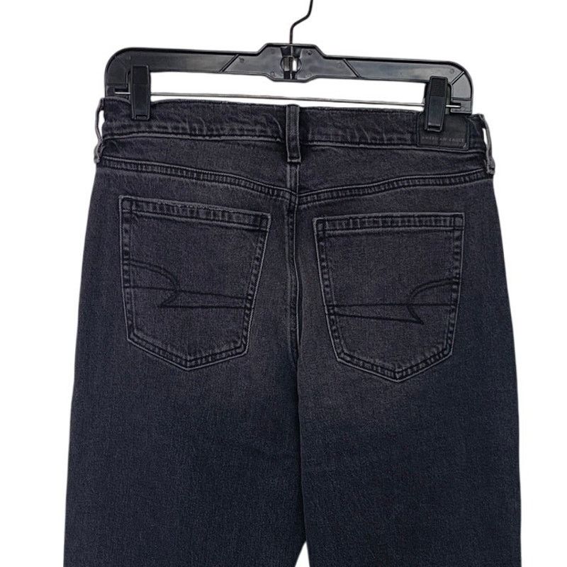 American Eagle Outfitters New American Eagle Womens Size 4 Straight Denim Jeans Size 27" / US 4 / IT 40 - 4 Thumbnail