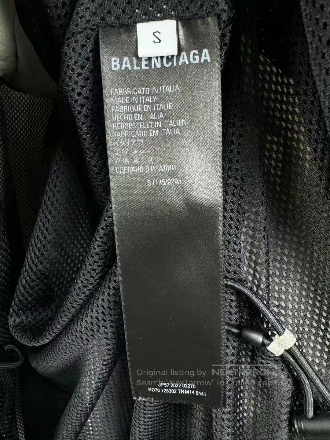 Balenciaga balenciaga patchwork windbreaker jacket in s. Size US S / EU 44-46 / 1 - 4 Thumbnail