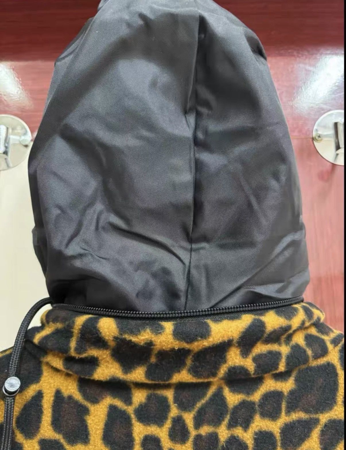 Balenciaga Balenciaga Leopard Print Fleece Jacket J40 Size US S / EU 44-46 / 1 - 6 Thumbnail