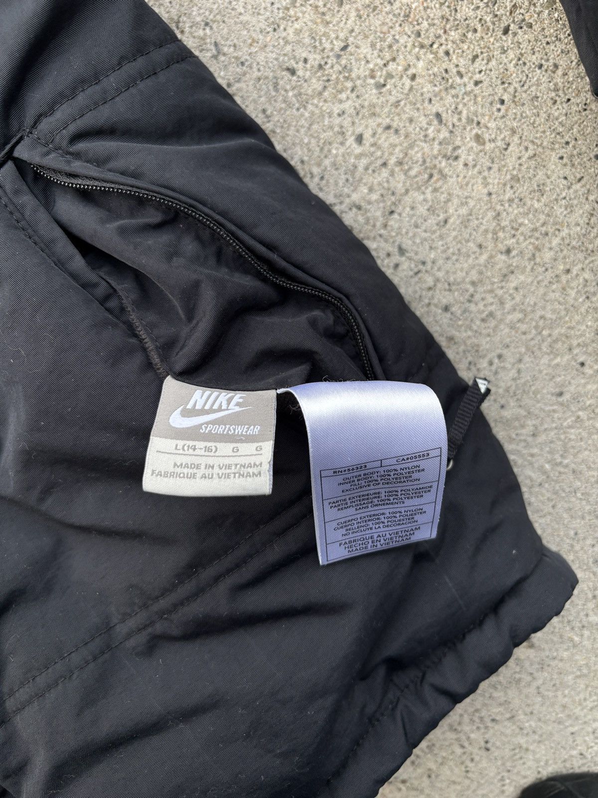 Nike × Vintage Vintage Y2K Yellow Nike Reversible Fleece Snow Jacket Sz. YL Size US S / EU 44-46 / 1 - 7 Thumbnail