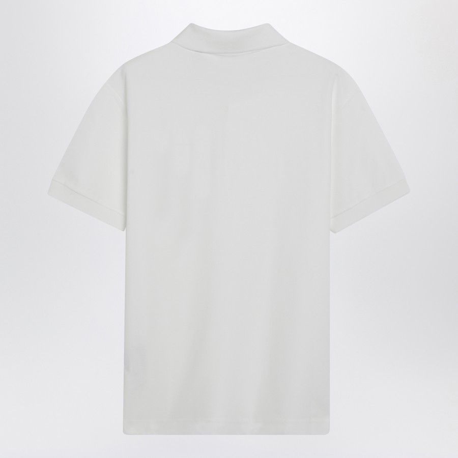 Burberry o1d2blof0226 Cotton Polo Shirt in White Size US L / EU 52-54 / 3 - 2 Thumbnail