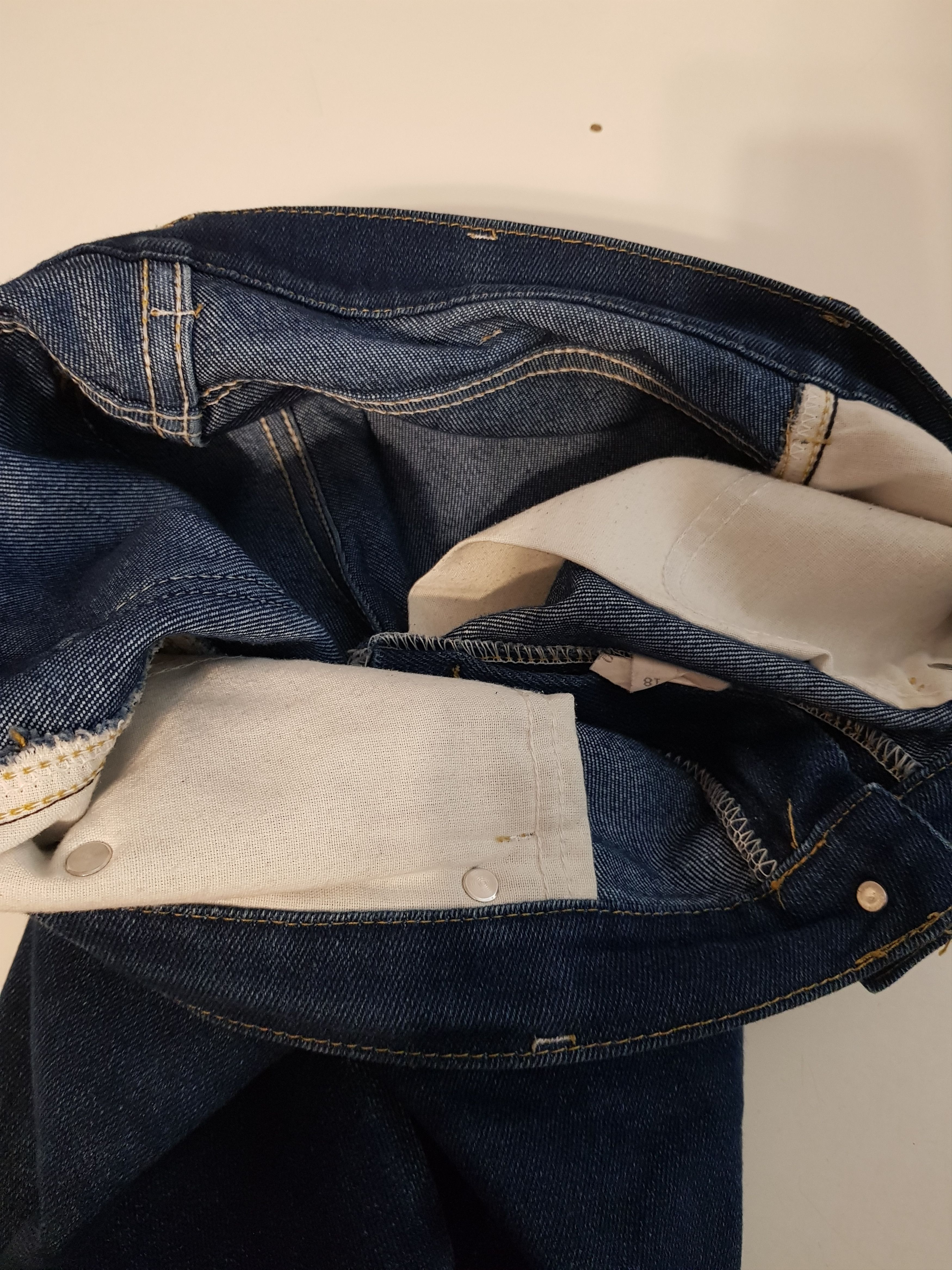 Lee Lee Vintage 80s Made in USA Dark Wash Jeans 34x30 Size US 34 / EU 50 - 9 Thumbnail