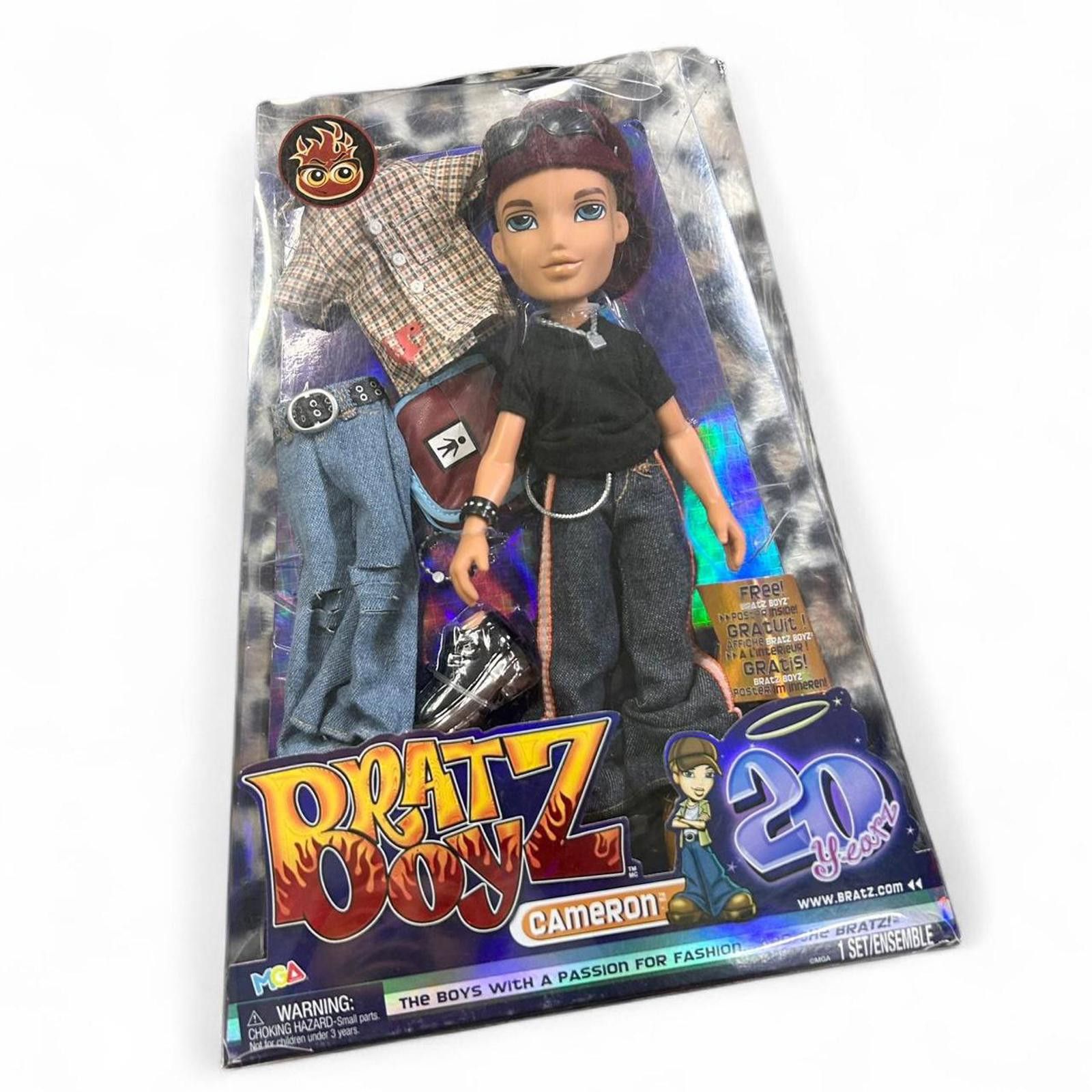 Giorgio Brato Bratz Meet The Bratz 20 Yearz Boy Doll Cameron Size ONE SIZE - 1 Thumbnail