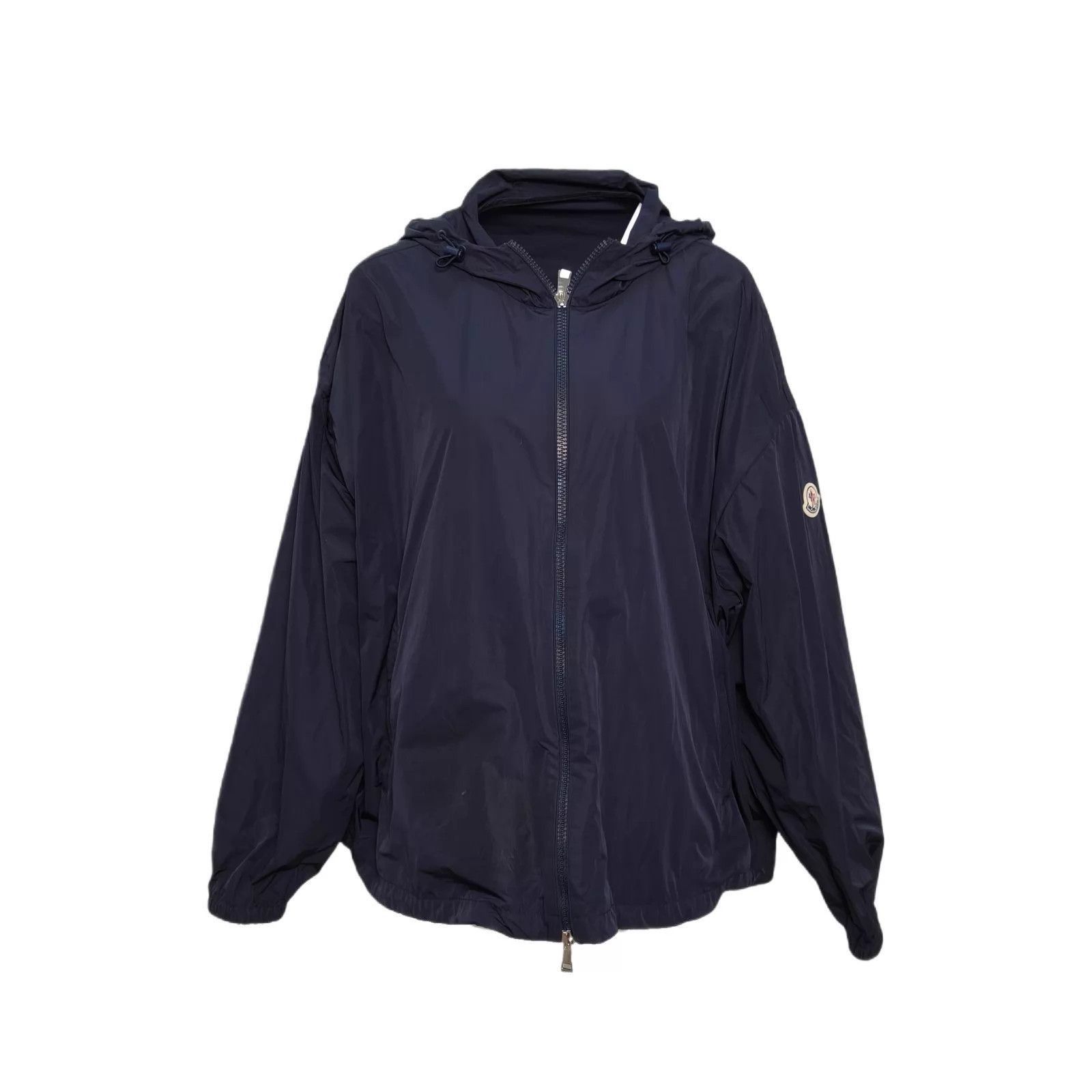 Moncler Black Hooded Lightweight Jacket Size US L / EU 52-54 / 3 - 1 Thumbnail