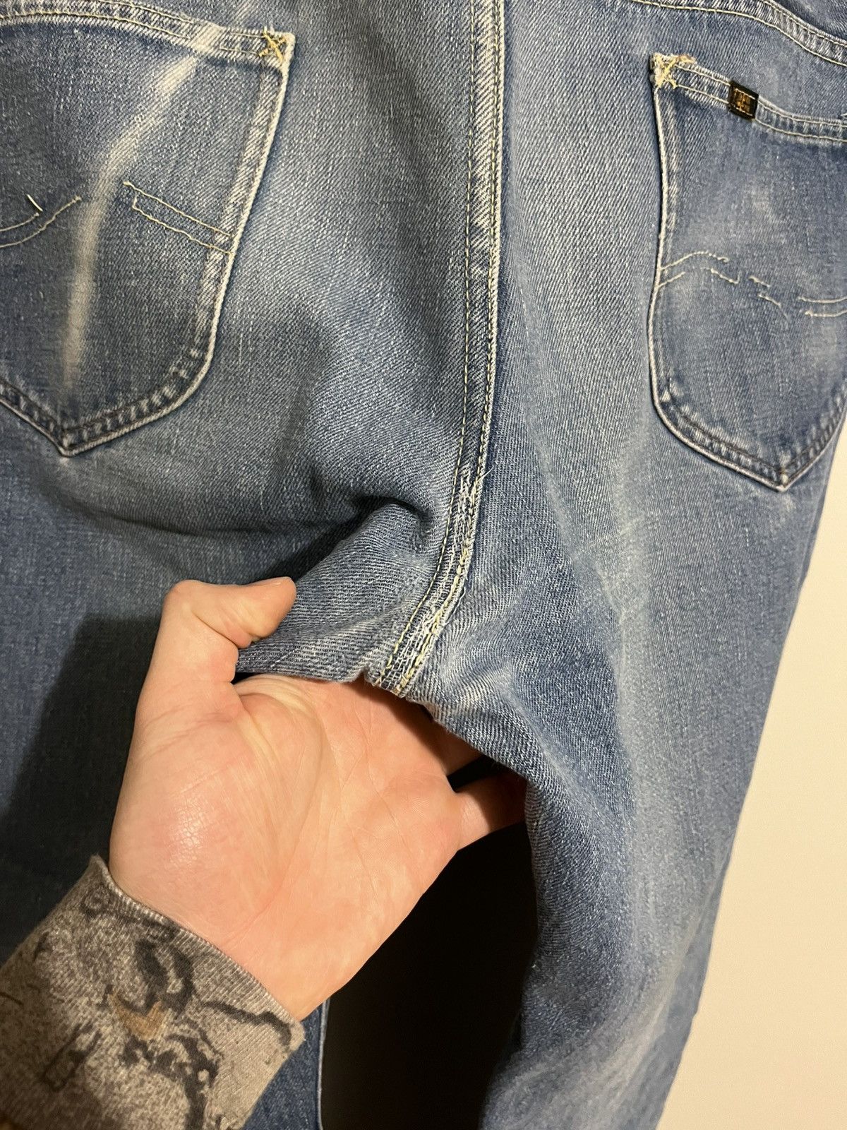 Lee × Vintage Vintage Lee Rider Jeans Size US 33 - 7 Thumbnail