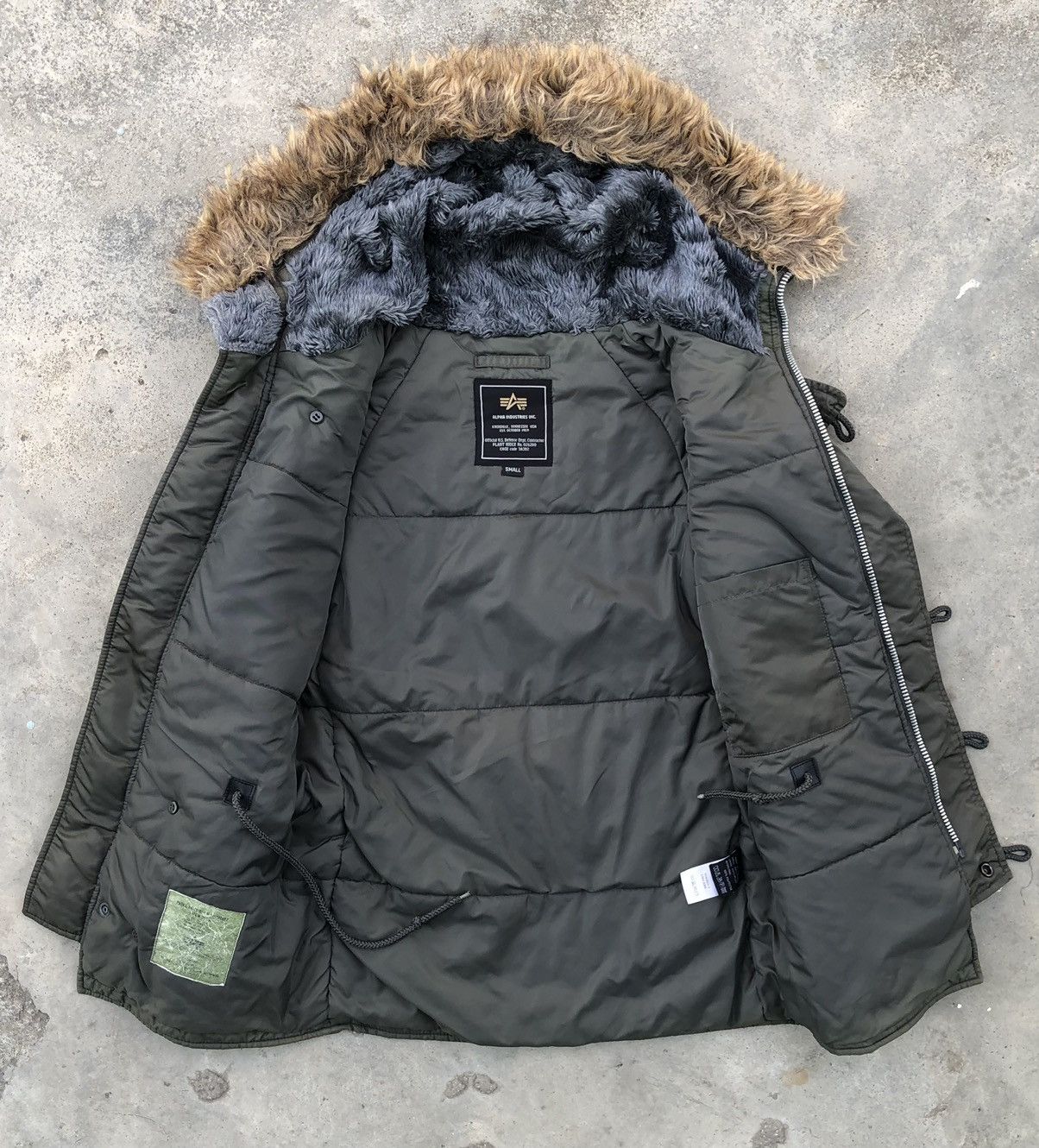 Alpha Industries VTG Alpha Industries Extreme Cold Weather Type N-3B Jacket Size US S / EU 44-46 / 1 - 13 Thumbnail