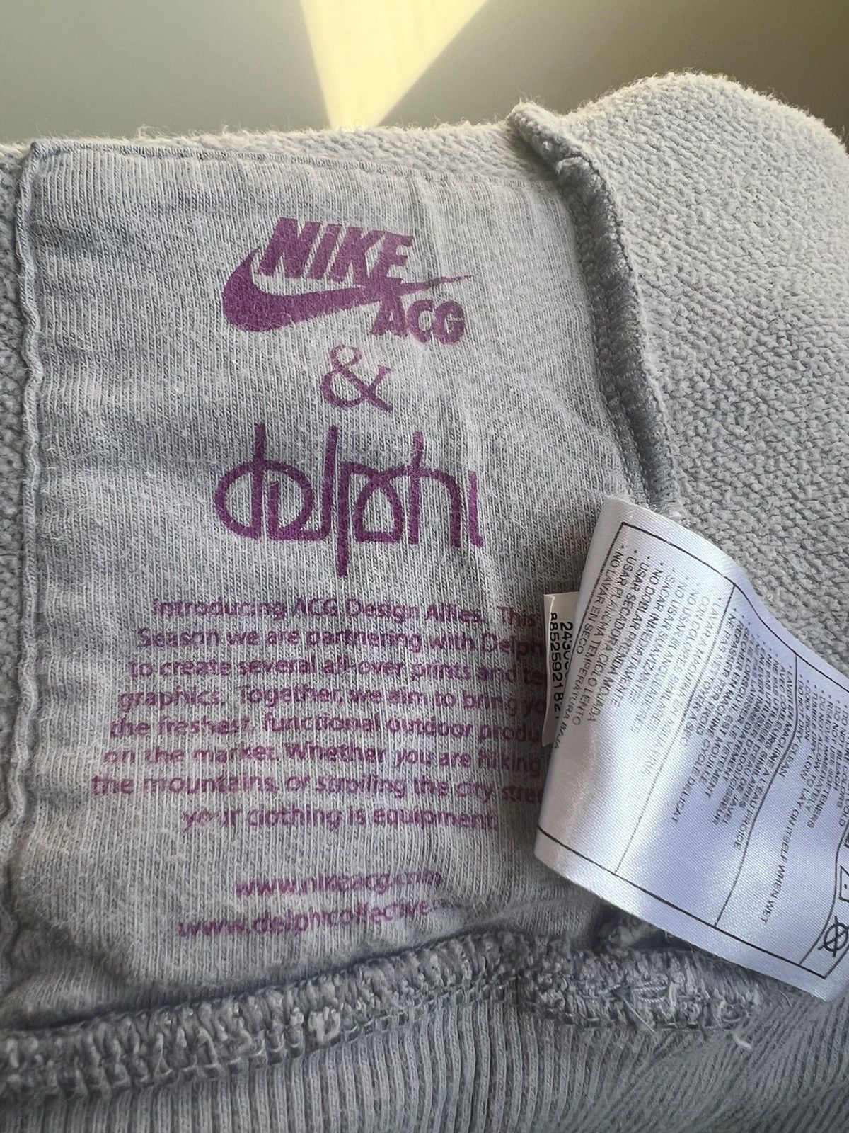 Nike Nike ACG x Delphi Collective All-Over Print Hoodie Size US L / EU 52-54 / 3 - 4 Thumbnail