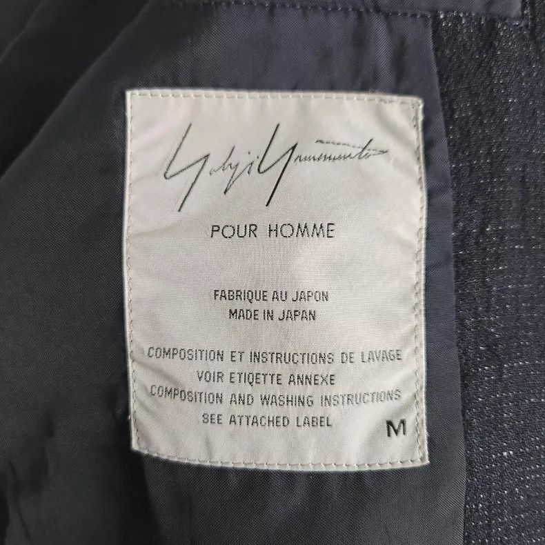Yohji Yamamoto Yohji Yamamoto 1998ss silky linen silhouette jacket Size US M / EU 48-50 / 2 - 5 Thumbnail