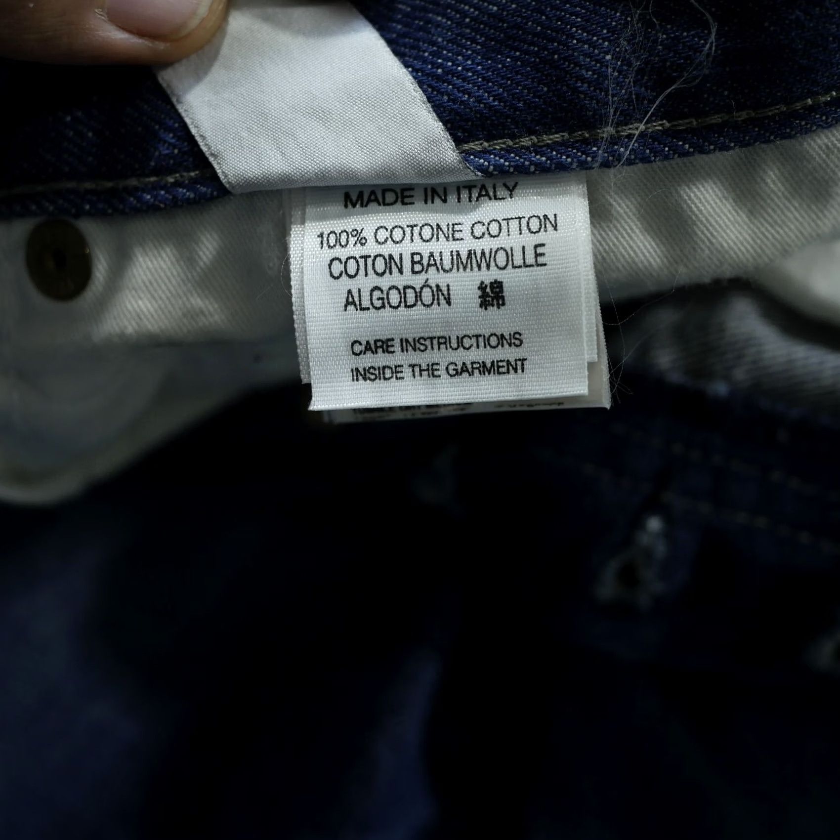 Diesel Diesel Jeans Mens 27x29 Light Wash Blue Denim Button Fly Logo 5-Pocket Regular Jeans Size US 27 - 7 Thumbnail