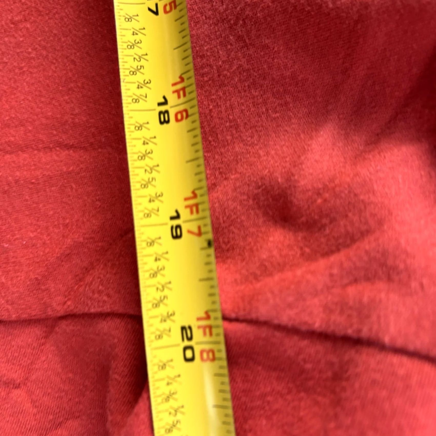 Gap VINTAGE Gap Shirt Mens Large Red Turtleneck Long Sleeve Solid Basic Casual Top Pullover Size US L / EU 52-54 / 3 - 7 Thumbnail
