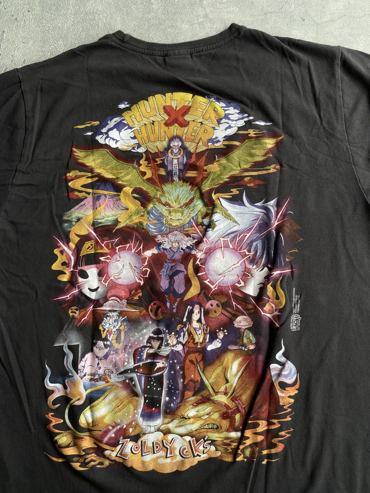 Anime Hunter X Hunter Zoldyk Family Anime Killua Green Day T-Shirt Size US L / EU 52-54 / 3 - 4 Thumbnail