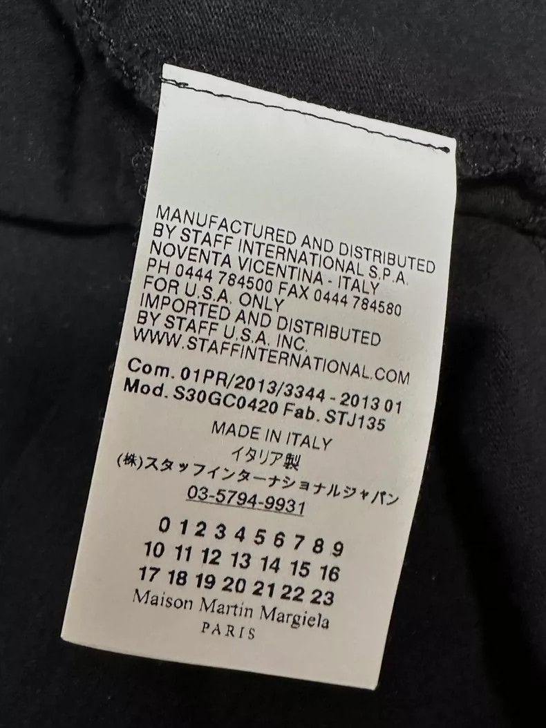 Maison Margiela Maison Margiela Structural stitching short sleeves Size US L / EU 52-54 / 3 - 8 Thumbnail