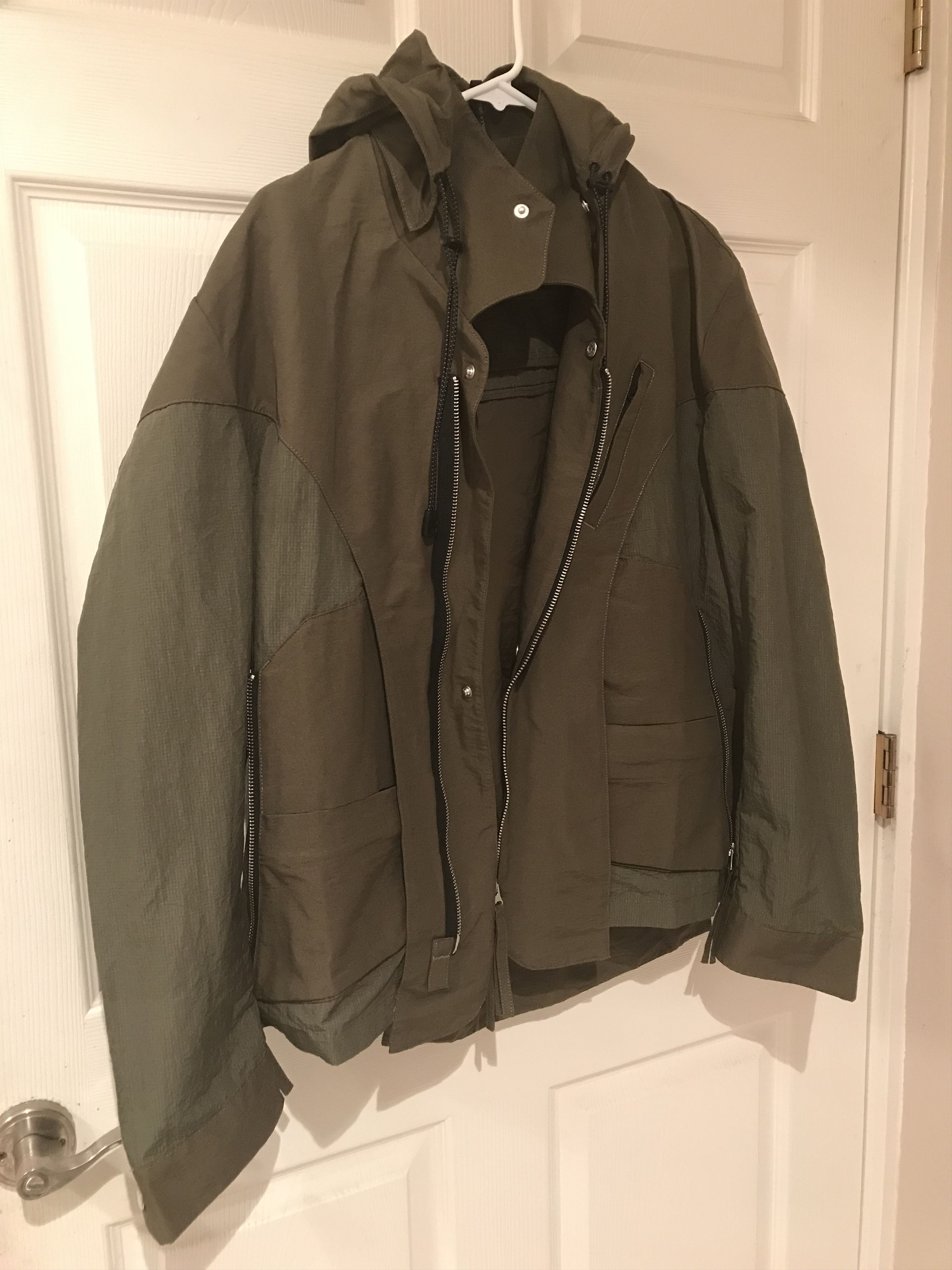 Guerrilla Group Guerrilla Group S5-JJ01 Olive 3-Way Blazer Jacket Size US L / EU 52-54 / 3 - 9 Thumbnail