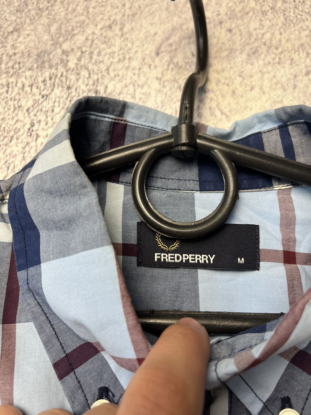 Fred Perry Vintage Fred Perry Plaid Shirt Size M Y2K Size US M / EU 48-50 / 2 - 21 Thumbnail