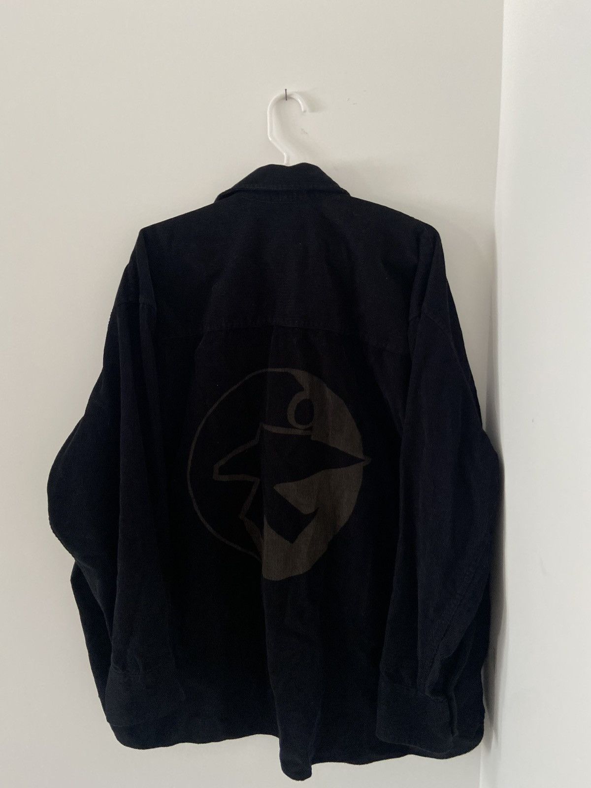 Our Legacy × Stussy Stussy x Our Legacy Borrowed Washed Black Corduroy Shirt Size US L / EU 52-54 / 3 - 2 Thumbnail