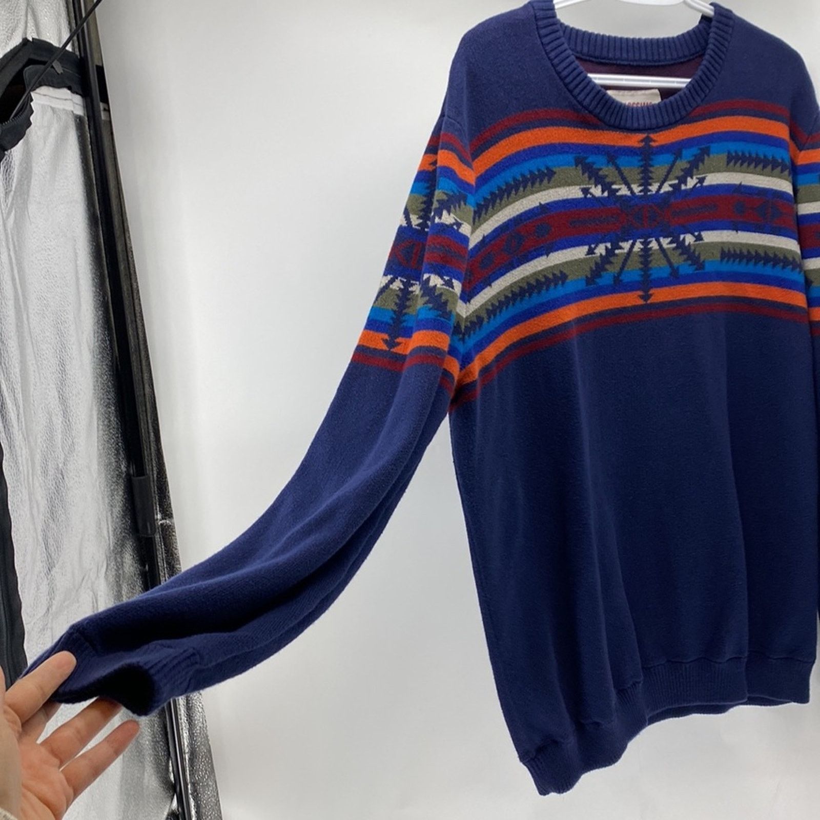Other Mossimo Supply & Co Southwestern native Aztec sweater sz XL Size US XL / EU 56 / 4 - 4 Thumbnail